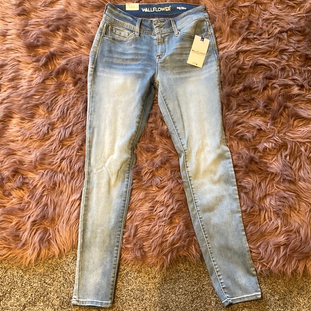 blue jeggings